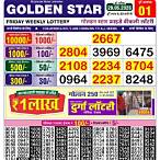 golden lottery result today
